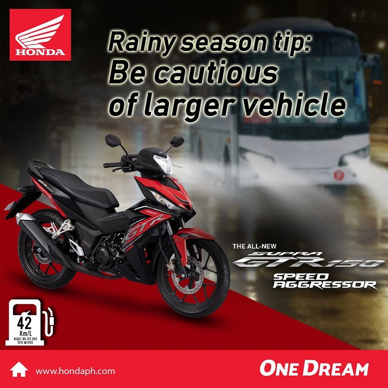 Here Are Some Rainy Day Safety Riding Tips From Honda Ph James Deakin