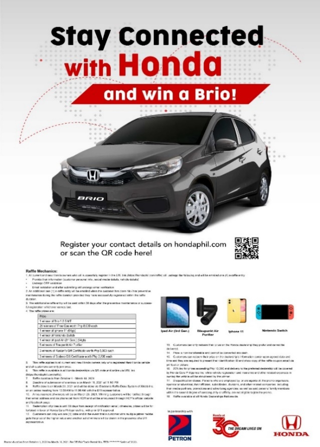 Honda Cars Ph Is Now 30 Years Old And It Wants To Celebrate With You With These Cool Promos James Deakin Honda Cars Ph Is Now 30 Years Old And It Wants To Celebrate With You With These Cool Promos James Deakin