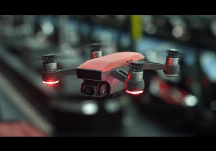 Embedded thumbnail for DJI PH brings in compact, intelligent Spark mini drone camera