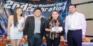 The BYD Makata Award goes to Power Wheels for its insightful, thorough and comprehensive cover story and presentation of the BYD Qin “Imperial Hybrid”, the BYD e6 “Electric Dreams”, Solar Transport & Automotive Resources Corporation “New STAR on the Horizon”, Mr. Mark Andrew Tieng “Dream Builder” and our entire product line up entitled "New Kids on the Block" published in August 2015