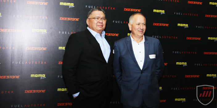 From left; Fuel Autotek Philippines Board of Directors Raul Alonzo and Enzo Mastroianni
